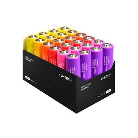 Батарейки алкалиновые ZMI Rainbow, AA, 24 шт.
